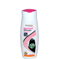Patanjali Kesh Kanti - Milk Protein Hair Cleanser Shampoo, 200 ml